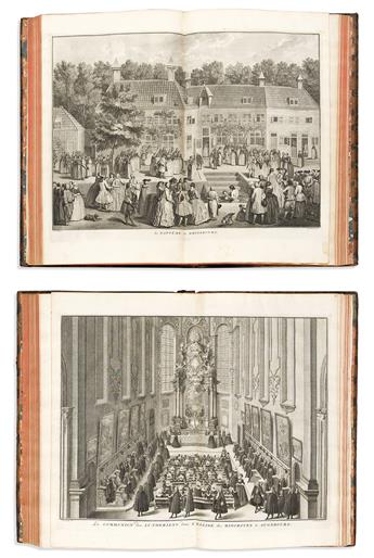 (RELIGIOUS RITES and CUSTOMS.) Bernard Picart. Ceremonies et Coutumes Religieuses de Tous les Peuples du Monde.